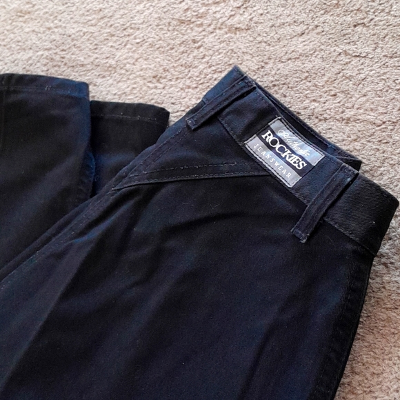 ROCKIES Ladies Vintage Black Denim Jeans - Picture 2 of 8